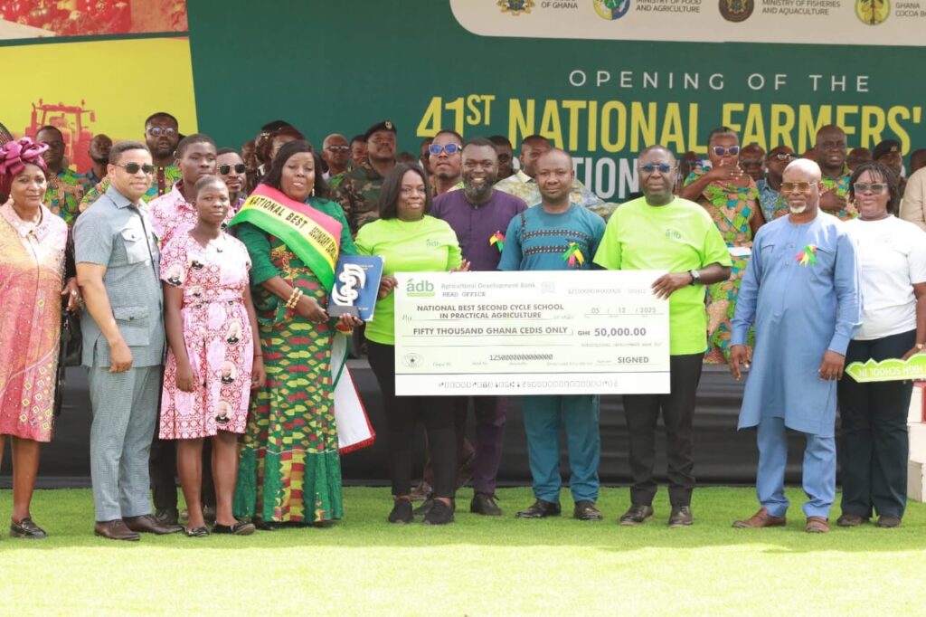Fr. Dogli Memorial Technical Institute Emerges as the National Best Second Cycle School in Practical Agriculture at the 41st National Best Farmers’ Day Award-2025